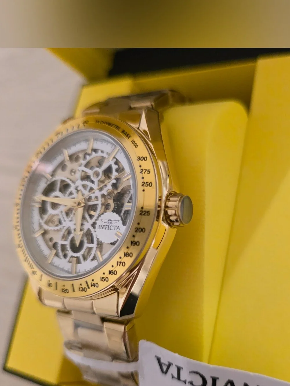 444. Invicta Objet D Art Excelsior Automatic Men's Watch w/ Skeleton Dial - 43mm